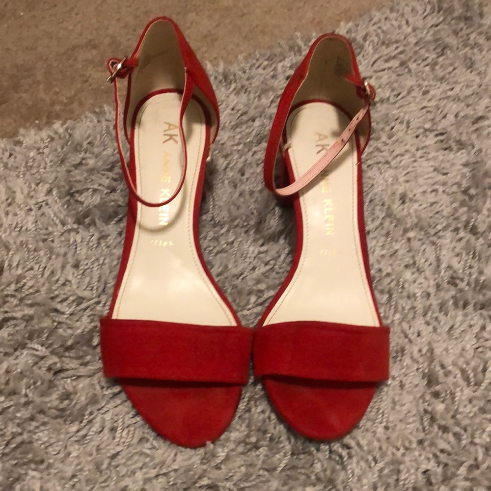Women Anne Klein block heel sandals